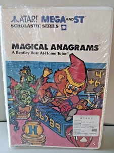Magische Anagramme - Ein Bentley Bär zu Hause Tutor; Atari ST, Scheibe mit Handbuch Neu aus altem Lagerbestand - Bild 1 von 3