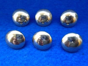 6 X 3RD/4TH COUNTY OF LONDON SHARPSHOOTERS PRE 1961 17MM DOMED GOLD BUTTONS - Picture 1 of 4