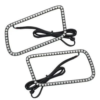 LED Fog Lights Halo Ring Lights ColorSHIFT For 2009-2015 Ram 1500 Foto 1 de 4