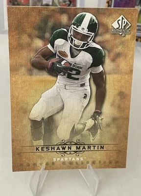 2012 Upper Deck SP Authentic Canvas Collection #CC-49 Keshawn Martin Spartans - Image 1 of 2