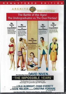 The Impossible Years (DVD, 1968) New - Picture 1 of 2