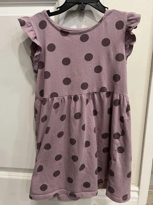 Vestido morado para niñas H&M talla 6x/7 Foto 1 de 3