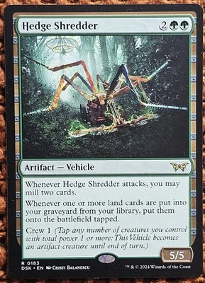 ✨️Hedge Shredder✨️ MTG | Duskmourn: House of Horror | NM/M | R 0183 - Image 1 of 2