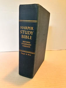1962 Harper & Row Study Bible Revised Standard Version Hardcover - Picture 1 of 10
