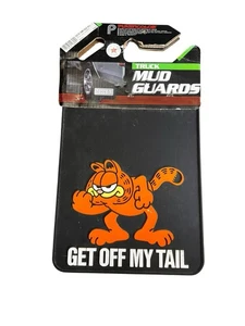 Vintage Set Plasticolor Garfield Get Off My Tail Mud Flap/Splash Guards USA NEW - Bild 1 von 4