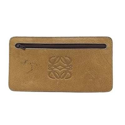 Подлинный LOEWE - светло-коричневый кожаный держатель для банкнот - Изображение 1 из 4