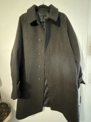 Uniqlo Gray Wool Overcoat Medium - Image 1 of 4