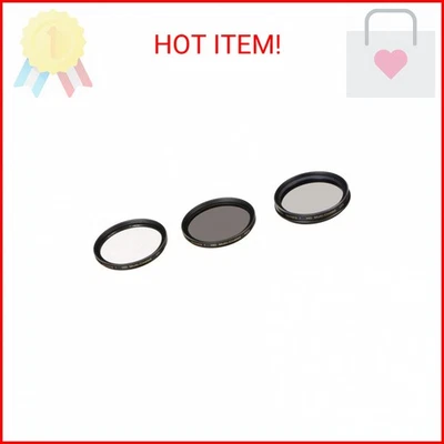 Vivitar 3-Piece Fundamental Filter Kit (82mm UV/CPL/ND8) - Image 1 of 2