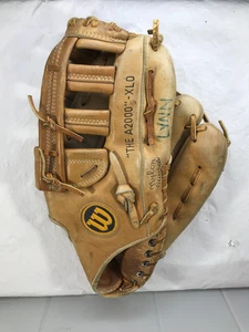 Wilson The A2000 XLO 12" braun Leder Baseball Handschuh A2000 Serie RHT JAPAN - Bild 1 von 5