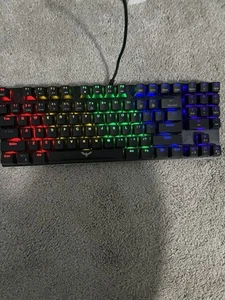 Havit Mechanical Light Up Gaming Keyboard Model#KB486L - Picture 1 of 8