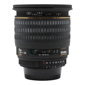 Lens Wide Angle Sigma 28mm 1.8 EX DG - Nikon AF - Picture 1 of 3