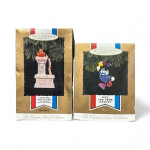 Hallmark Andenken Beleuchtung der Flamme Atlanta Olympische Spiele Licht Musik Ornament BONUS - Bild 1 von 3