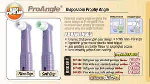 DISPOSABLE PROPHY ANGLES BX/500 PROANGLE SOFT CUP 247-500 - Picture 1 of 9
