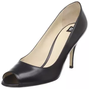$ 410 NEU D&G Dolce & Gabbana US 9,5 EU 40 schwarze Leder High Heels Pumps Schuhe - Bild 1 von 7