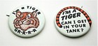 2 1960s Esso Oil & Gas Tiger in the Tank NOS New Button Pin