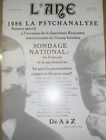 L'âne Le magazine freudien N° 25 1986 Numéro spécial La Psychanalyse de A à Z