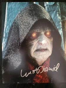Ian McDiarmid El Emperador Star Wars / Certificado de autenticidad leer descripción - Imagen 1 de 1
