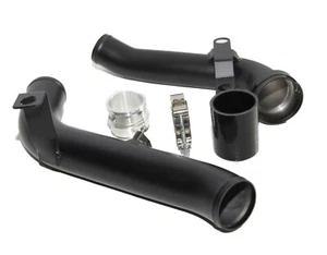 Black Turbo Discharge Pipe Conversion Kit fit VW Golf GTI MK5 Audi TT A3 2.0 TSi - Picture 1 of 12
