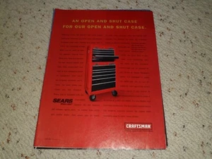 2002 SEARS CRAFTSMAN WERKZEUGKOFFER ANZEIGE / ARTIKEL - Bild 1 von 1