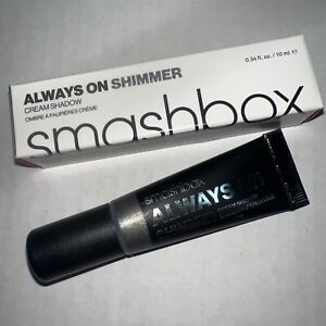 Smashbox Always On Shimmer Cream Shadow, Charcoal Shimmer, 0.34oz/10mL