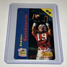 1995 Signature Rookies Auto-Phonex Phone Cards #25 Eddie Goines NM-MT