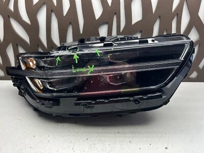 Lámpara de faro LED para pasajero derecho Genesis G90 2020 2021 OEM 92102-D2 Foto 1 de 4