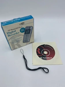 Grabadora de voz digital RadioShack CAJA/DISCO SOLO 14-1197 130 minutos/250 fotos - Imagen 1 de 5