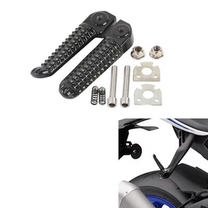 Rear Foot Pegs Footrest Fit For Yamaha YZF R1 1992-2019 YZF R6 2003-2020 - Picture 1 of 12