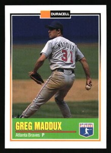 1993 Duracell Power Players II #12 Greg Maddux