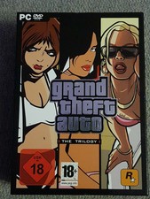 Grand Theft Auto GTA The Trilogy PC German Big Box 2CDs Welded, Rare!!