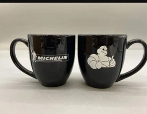 Taza de café Michelin ~ negra ~ taza de café difícil de encontrar - Imagen 1 de 1