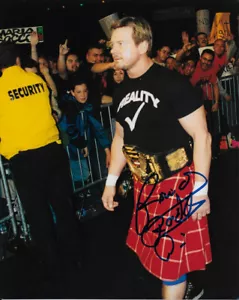*RODDY PIPER*ROWDY*SIGNED*AUTOGRAPHED*PHOTO*WWE*WRESTLING*8 X 10*COA* - Picture 1 of 2