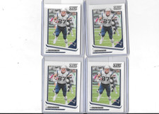 ROB GRONKOWSKI 2018 SCORE (4) CARDS