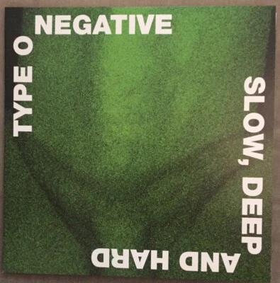 Type O Negative Slow, Deep And Hard, 2 Lp Green  Transparent Vinyl - Image 1 of 2