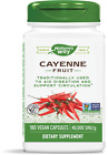 Nature's Way Cayenne Pepper 180 Veg Capsules | Circulatory Health Circulation