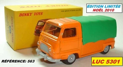 RENAULT ESTAFETTE PICK-UP #563 SÉRIE SPÉCIALE NOËL 2010 DINKY TOYS / ATLAS - Photo 1/3