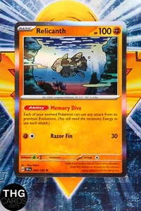 Carta Pokémon Relicanth 084/162 Rara Holo Fuerzas Temporales - Imagen 1 de 2