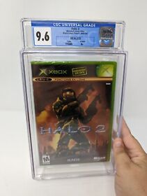 Halo 2 - CGC Graded 9.6 A+ Sealed Xbox French NTSC Rare