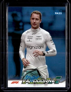 2024 Topps Paddock Pass Formula 1 F1 #21 Stoffel Vandoorne Blue Foil /50 - Picture 1 of 2