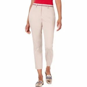 Tommy Hilfiger Women's Tan Stretch Dress Pants Khaki (16) 38x28 NEW - Picture 1 of 9