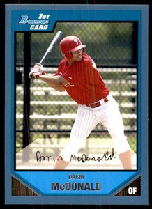 2007 Bowman Prospects Blue Darin McDonald 168/500 #BP9