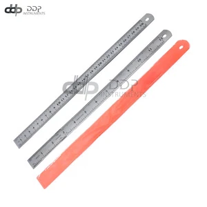 Office Drawing Ruler 0-12 Inch 0-30 cm with Non Slip Cork Base Measuring Tool - Picture 1 of 3