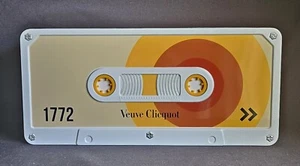 Veuve Clicquot 1772 Limited Edition Cassette Tape Champagne Holder Circle RETRO - Picture 1 of 7