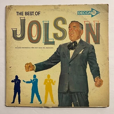 Al Jolson ‎– The Best Of Al Jolson Vinyl, LP Decca ‎– DXA 169 - Image 1 of 4