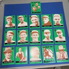 🔥1988 Black Sox Buck Weaver Kenesaw Mountain Landis The Scandal HOF