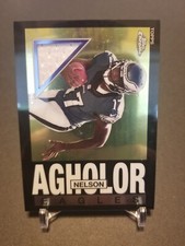 2015 Topps Chrome 60th Anniversary Relics Jersey Patch Nelson Agholor T60R-NA 