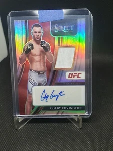 2022 Panini Select UFC Silver Colby Covington Auto / Patch /199 - Picture 1 of 3