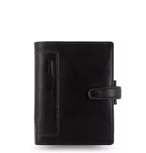Filofax Pocket Size Holborn Organiser Planner Diary Leather - 025115 Gift Black - Picture 1 of 6