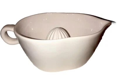 Dannyseo 白色陶瓷柑橘橘榨汁机乐趣 — 第 1/4 张图片