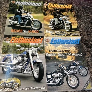 Harley Davidson Motor Cycles Enthusiast Magazine 2004 Spring Summer fall winter - Picture 1 of 5